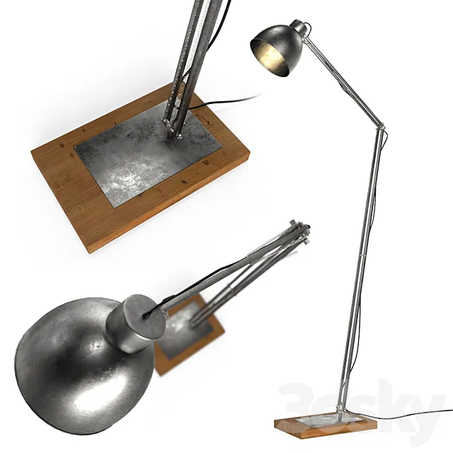 Floor lamp H168 by Maisons Du Monde 3DModel Floor lamp H168 by Maisons Du Monde 3DModel