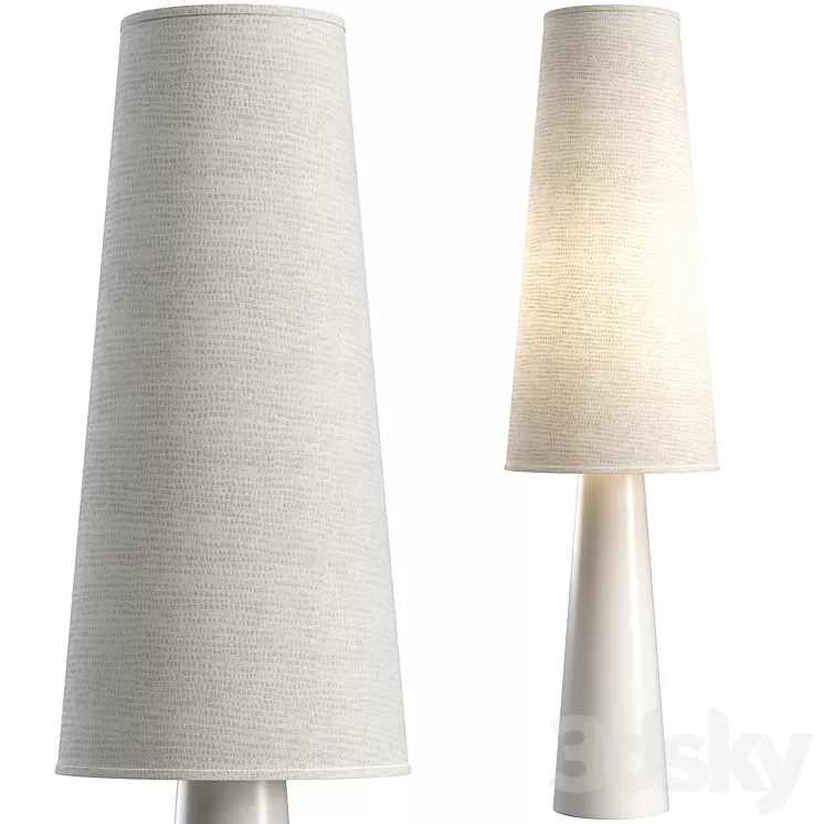 Floor lamp HKLiving Retro Cone XL 3D Model