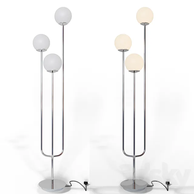 Floor lamp IKEA SIMRISHAMN 3D Model