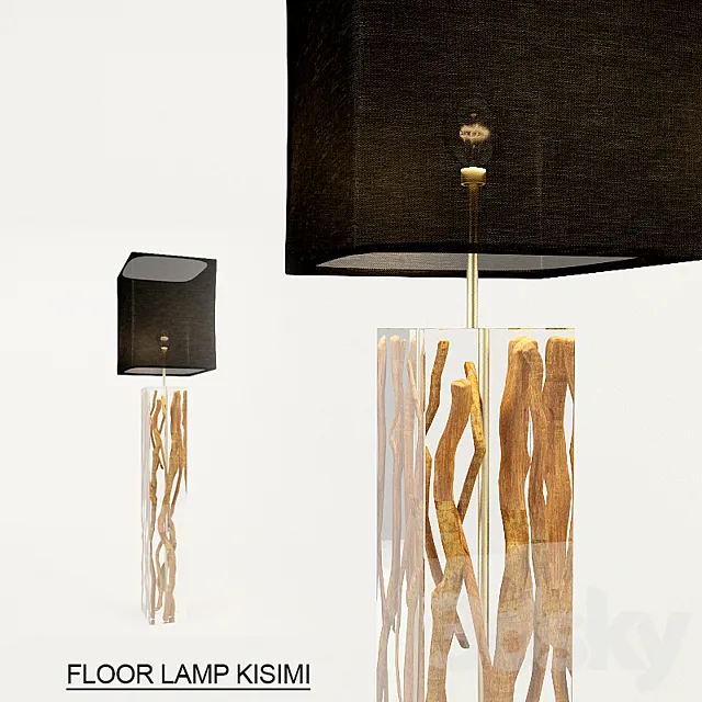 FLOOR LAMP KISIMI 3D Model FLOOR LAMP KISIMI 3D Model