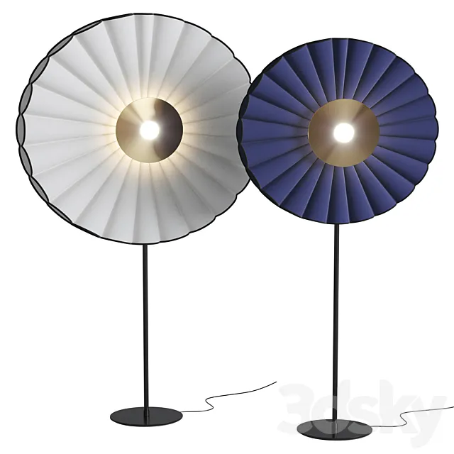 Floor lamp Lalume Pearl 3DModel