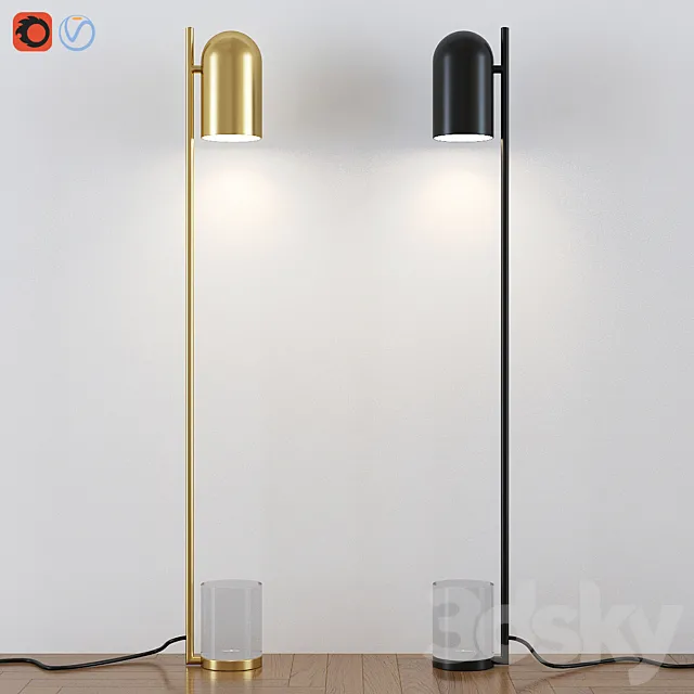 Floor lamp Luceo Floor Lamp by AYTM 3DModel