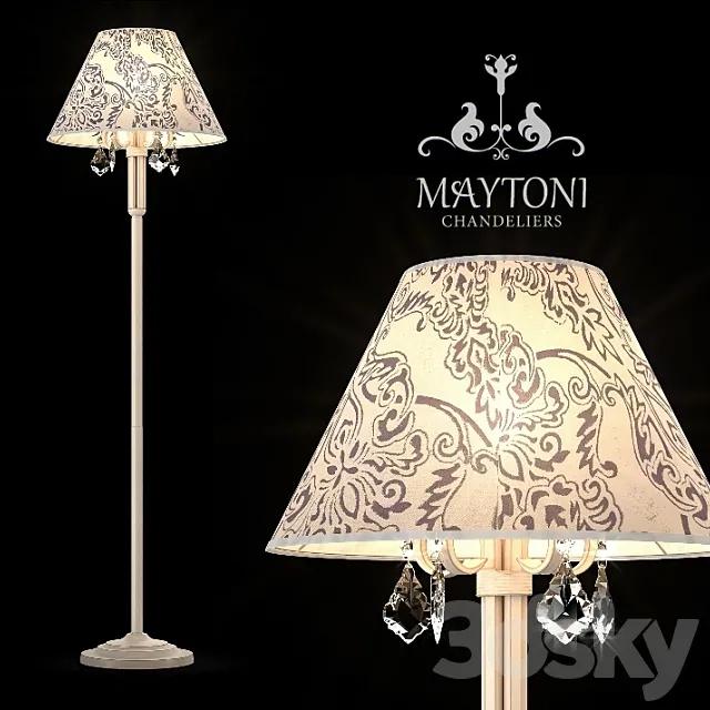 Floor lamp Maytoni ARM219-11-G 3DModel Floor lamp Maytoni ARM219-11-G 3DModel