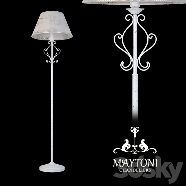 Floor lamp Maytoni ARM402-11-W 3D Model Floor lamp Maytoni ARM402-11-W 3D Model