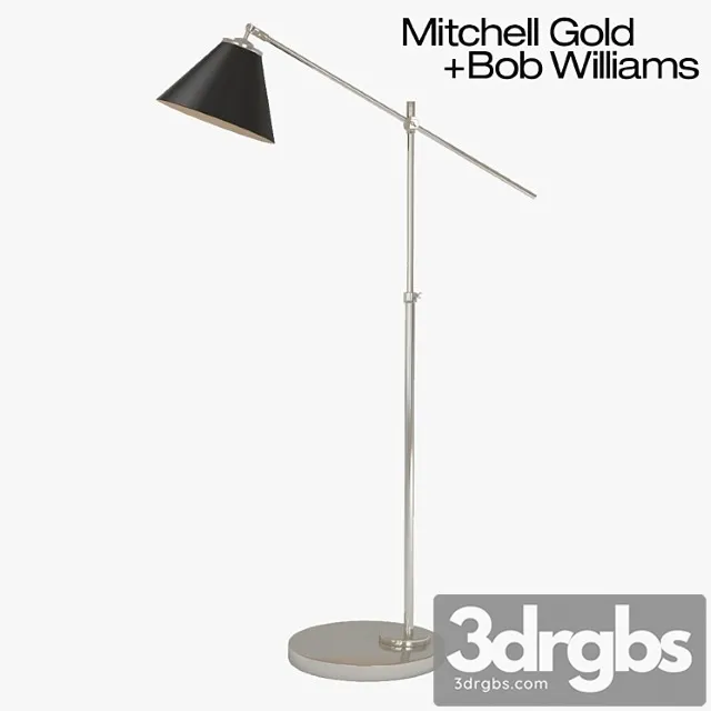 Floor lamp Mitchell Gold Arnaud Floor Lamp 1 3D Model Download