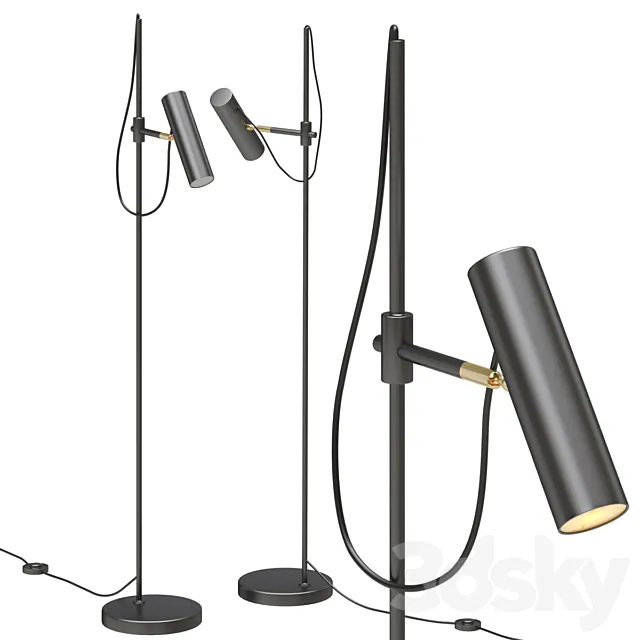 Floor lamp Modern Bansky Maytoni 3D Model Floor lamp Modern Bansky Maytoni 3D Model