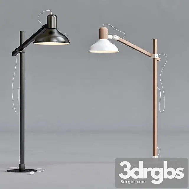 Floor Lamp Nowodvorski 6534 Wood Boy 3D Model Download