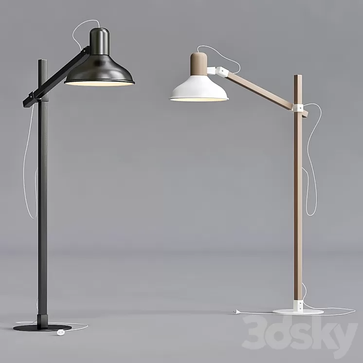 Floor lamp – Nowodvorski 6534 WOOD BOY 3D Model Floor lamp – Nowodvorski 6534 WOOD BOY 3D Model