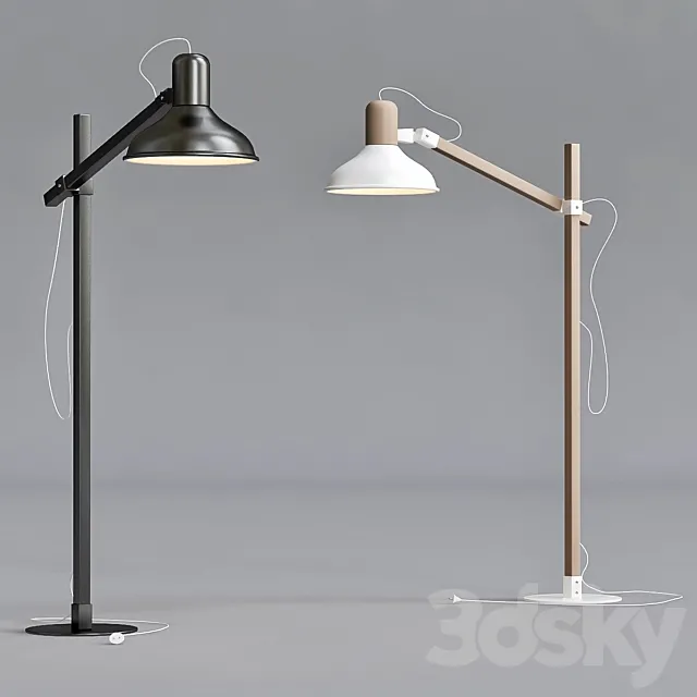 Floor lamp – Nowodvorski 6534 WOOD BOY 3DModel Floor lamp – Nowodvorski 6534 WOOD BOY 3DModel