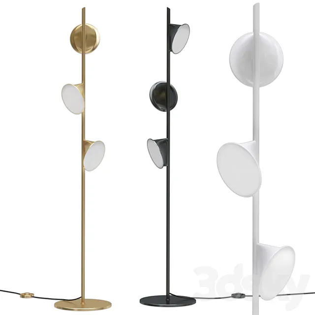 Floor lamp Orchid Axolight 3D Model