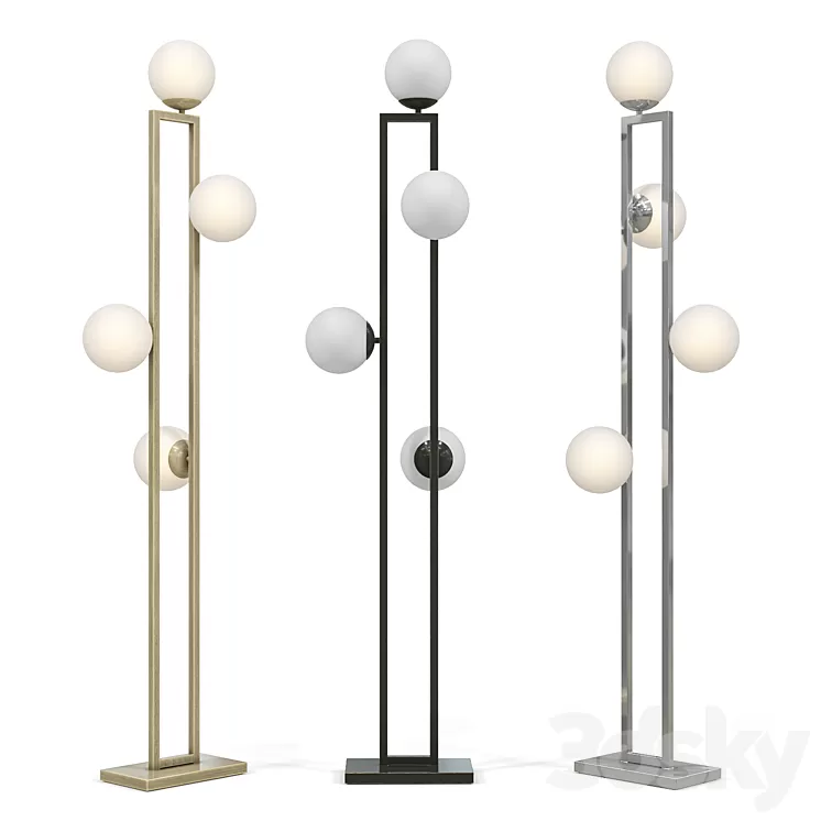 Floor lamp Pascal Eichholtz 3D Model