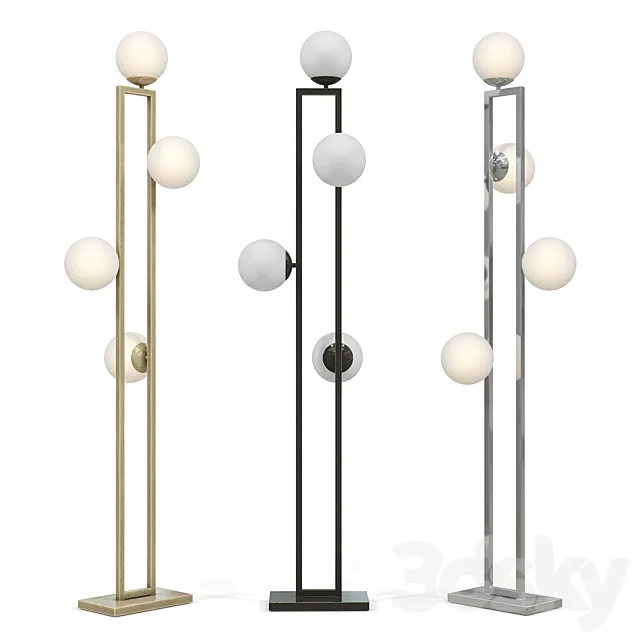 Floor lamp Pascal Eichholtz 3DModel Floor lamp Pascal Eichholtz 3DModel