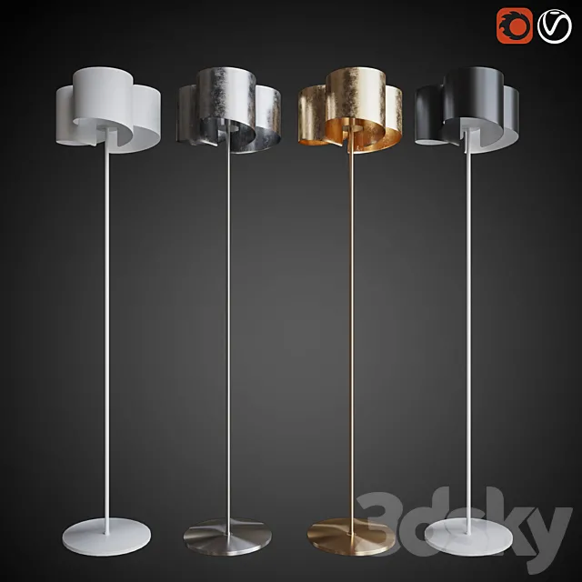 Floor lamp PITTORE 3DModel Floor lamp PITTORE 3DModel