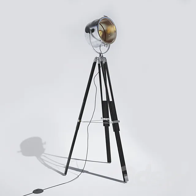 Floor lamp Projector 3D Model Floor lamp Projector 3D Model