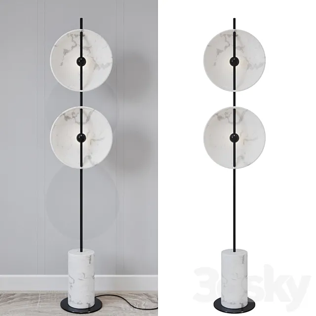 Floor lamp Rakumba Lighting Mito floor lamp 3DModel