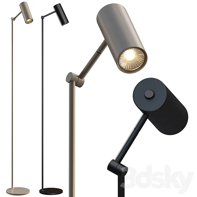 Floor lamp Romi Amsterdam Montreux 3D Model Floor lamp Romi Amsterdam Montreux 3D Model