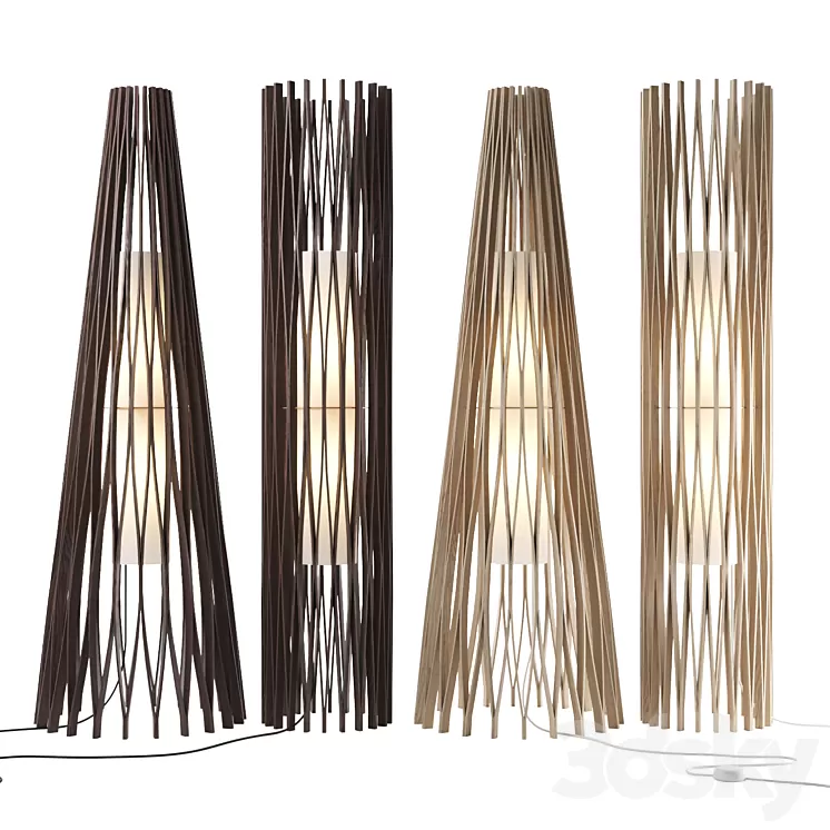 Floor lamp Rothlisberger Leuchte Plus 3D Model