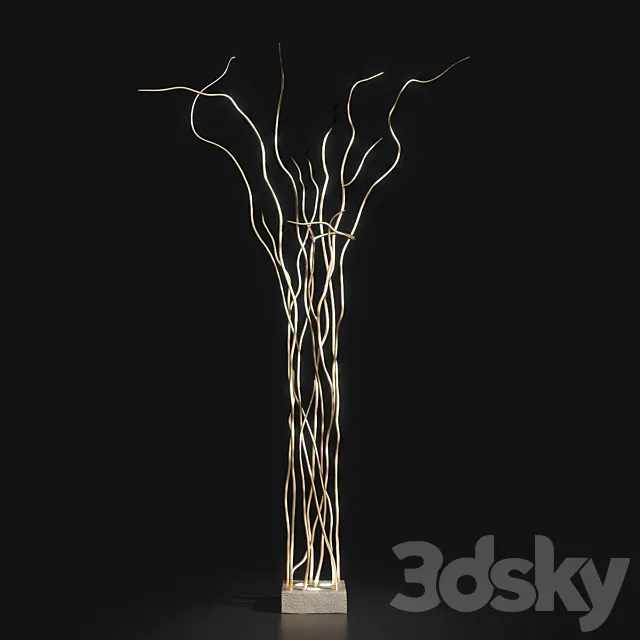 Floor lamp Serip 3DModel Floor lamp Serip 3DModel