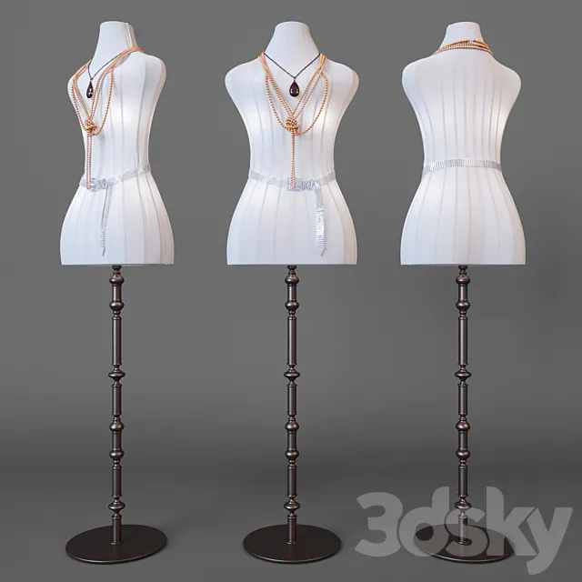 Floor lamp silhouette 3DModel Floor lamp silhouette 3DModel