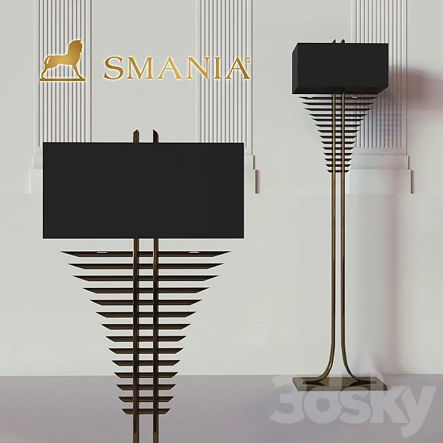 Floor lamp SMANIA ida LMIDA03 3D Model Floor lamp SMANIA ida LMIDA03 3D Model