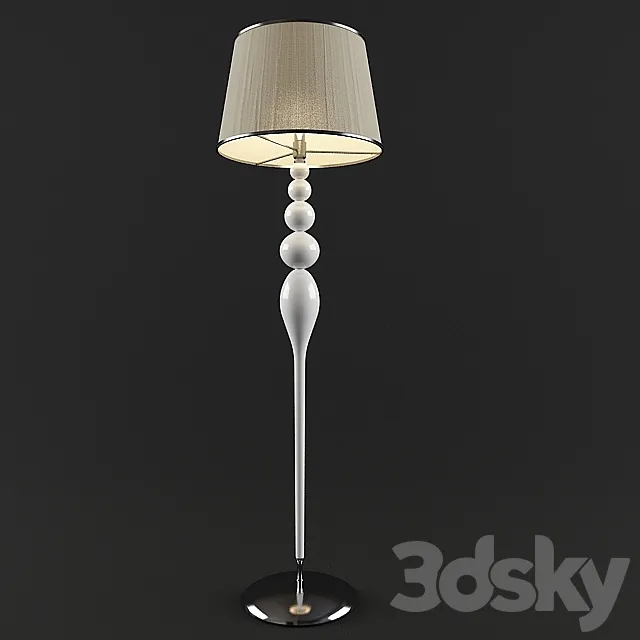 Floor lamp Sylcom srl SEGNO 3D Model Floor lamp Sylcom srl SEGNO 3D Model