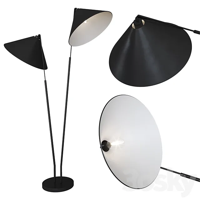 Floor Lamp TK Lighting Lampada 3DModel Floor Lamp TK Lighting Lampada 3DModel