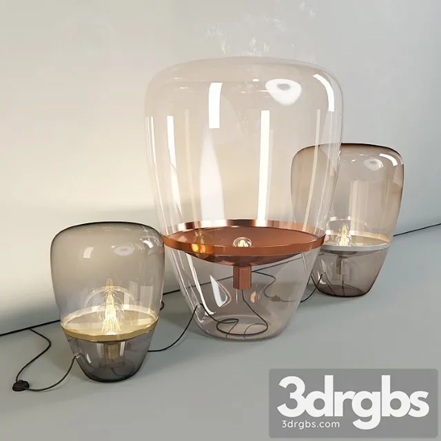 Floor lamps brokis – balloons 3D Model Download