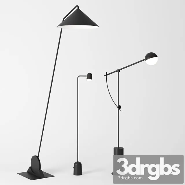 Floor Lamps By Northern 3D Model Download