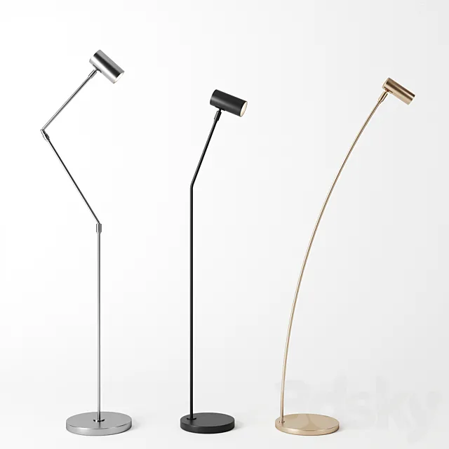 Floor lamps by orsjo 3DModel
