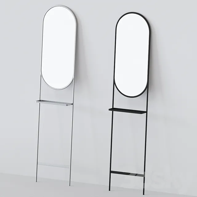 Floor Mirror by Zelma 3DModel