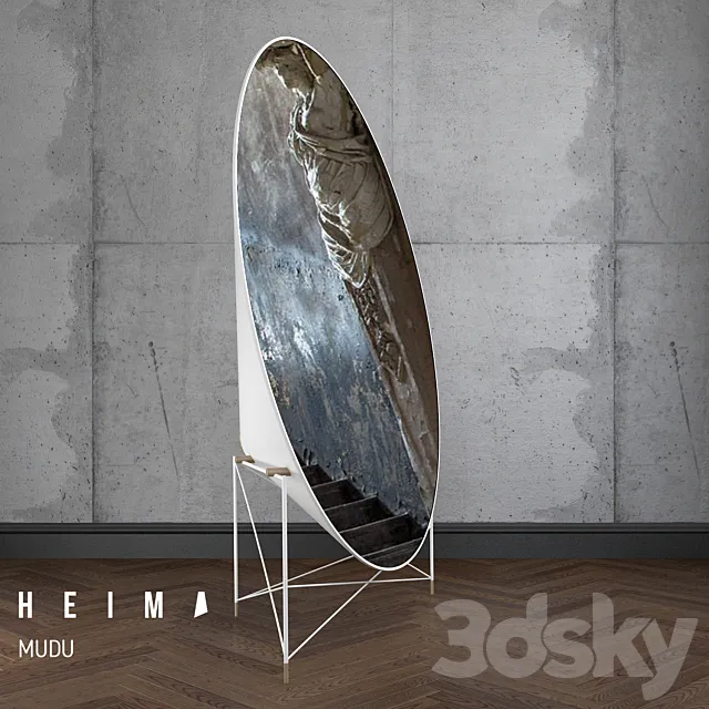Floor mirror Heima Mudu 3D Model