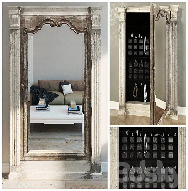 Floor mirror Hooker Furniture 3D Model