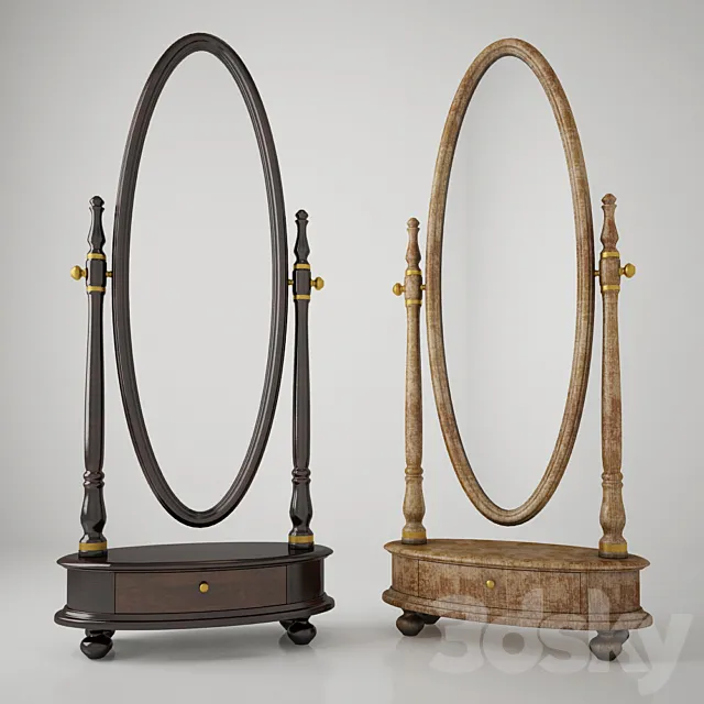 Floor mirrors 3DModel Floor mirrors 3DModel