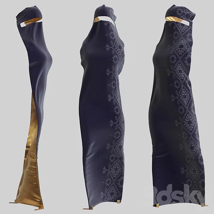 Floor sculpture Vargov Design – Eastwind 3D Model Free Download