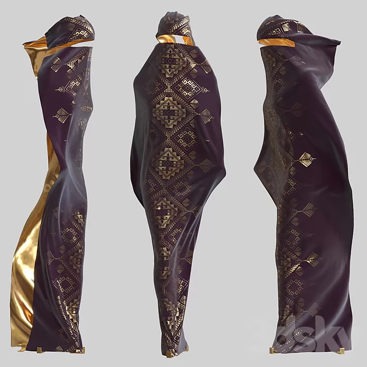 Floor sculpture Vargov Design – Eastwind 3D Model Free Download