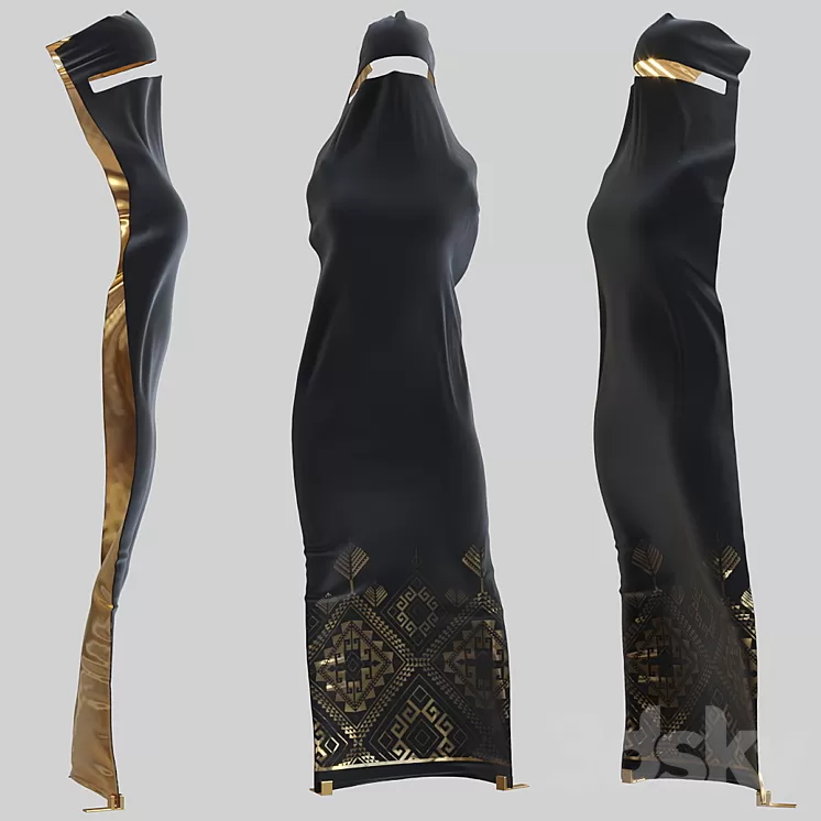 Floor sculpture Vargov Design – Eastwind 3D Model Free Download