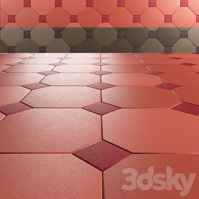 FLOOR TILES 3 3D Model FLOOR TILES 3 3D Model