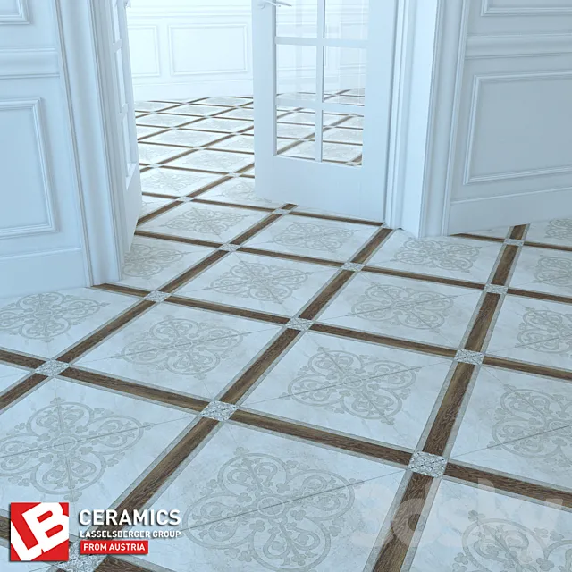 Floor tiles Perfect. LB-Ceramics 3DModel Floor tiles Perfect. LB-Ceramics 3DModel