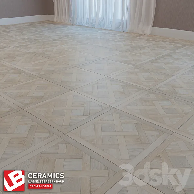 Floor tiles Trend LB-Ceramics 3D Model Floor tiles Trend LB-Ceramics 3D Model