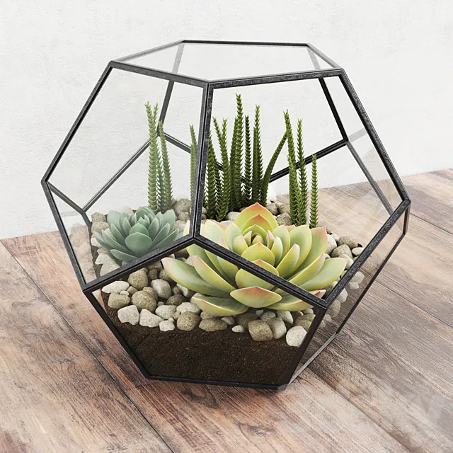Florarium 3DModel Florarium 3DModel