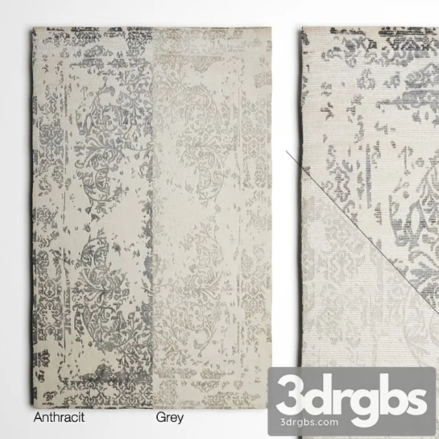 Florentine Rugs By Linie Design 3D Model Download