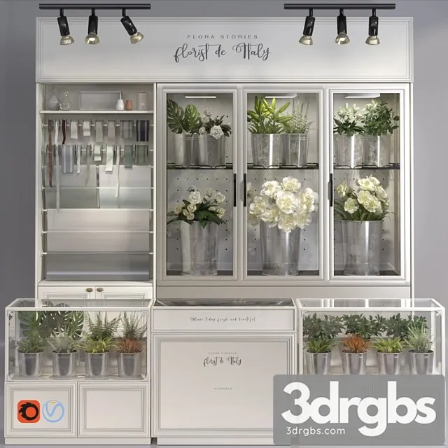 florist 3D Model Download