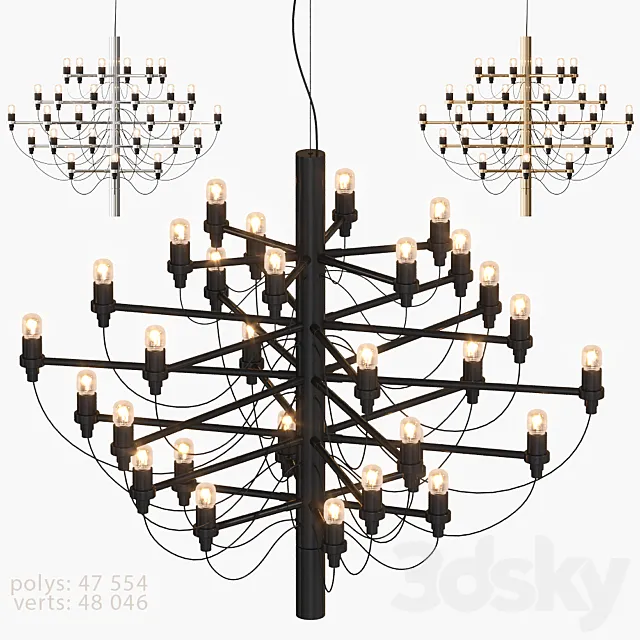 Flos 2097_30 | Hanging lamp 3D Model