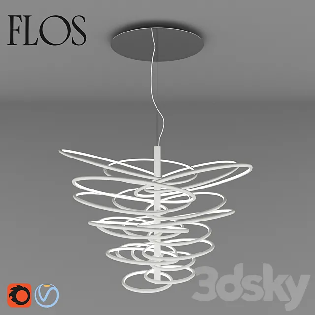 Flos 2620 3D Model Flos 2620 3D Model
