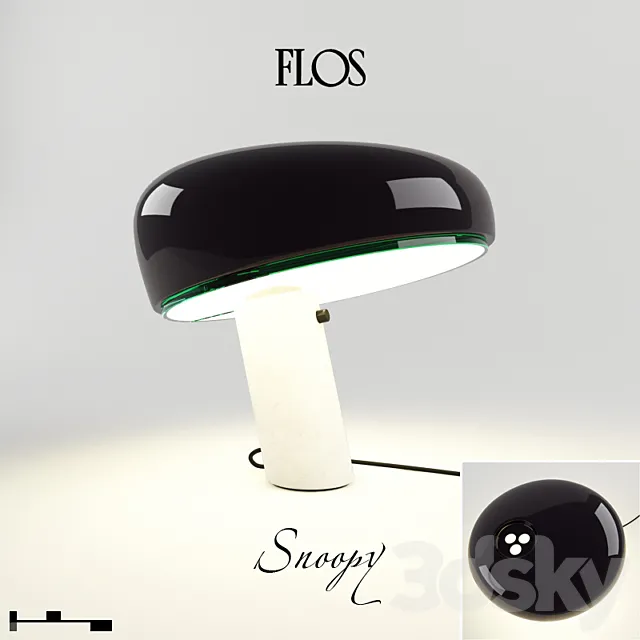 FLOS _ Snoopy 3DModel