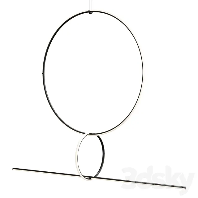 Flos arrangement 3D Model