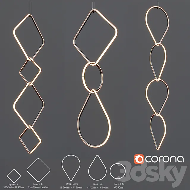 Flos Arrangements Elements 2 3D Model