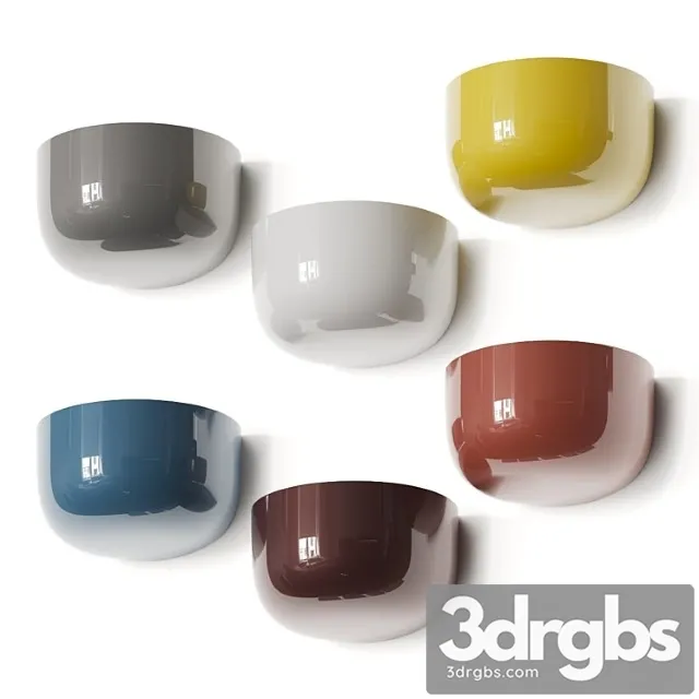 Flos Bellhop Wall Up Lamp 3D Model Download Flos Bellhop Wall Up Lamp 3D Model Download