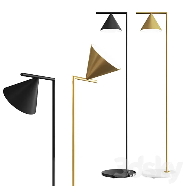 Flos captain flint 3D Model Flos captain flint 3D Model