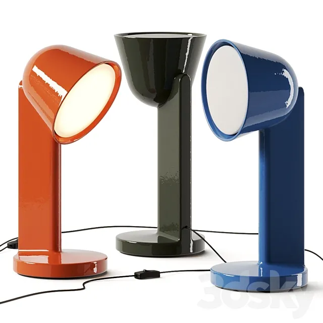 Flos Ceramique Table Lamp 3D Model